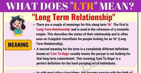 ltr slang|what does ltr stand for.